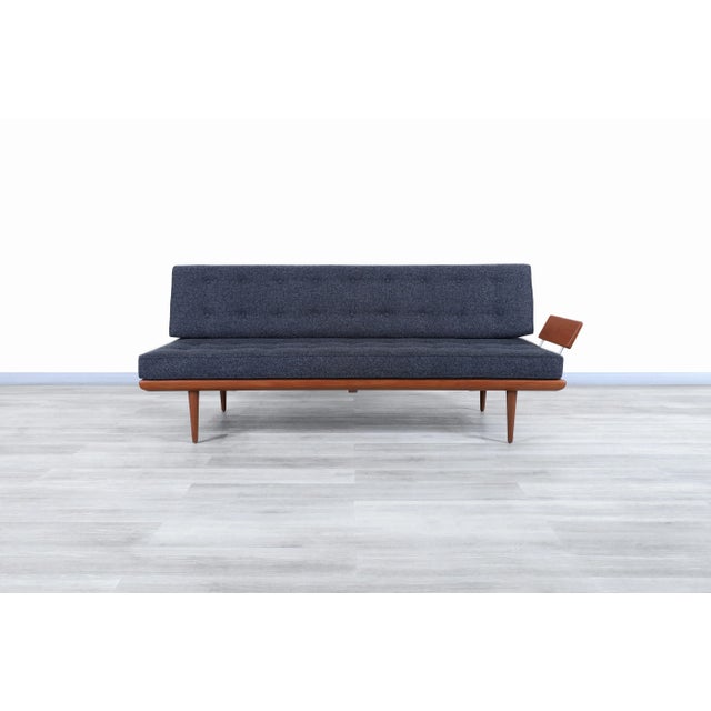 1950s Danish Modern Teak Sectional Sofa by Peter Hvidt- Set of 2 For Sale - Image 11 of 13