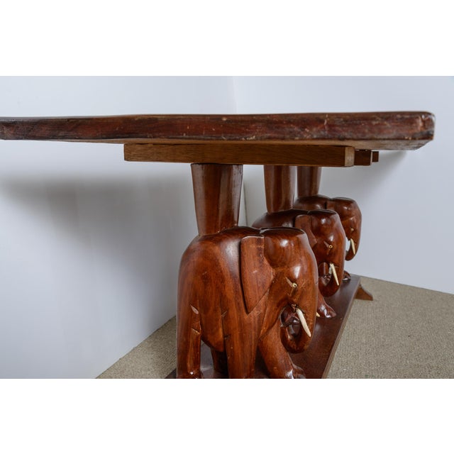 Elephant Coffee Table For Sale - Image 4 of 6