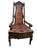 Late 19th Century Early 20th Century Carved Jacobean Victorian Throne Chairs For Sale - Image 5 of 11