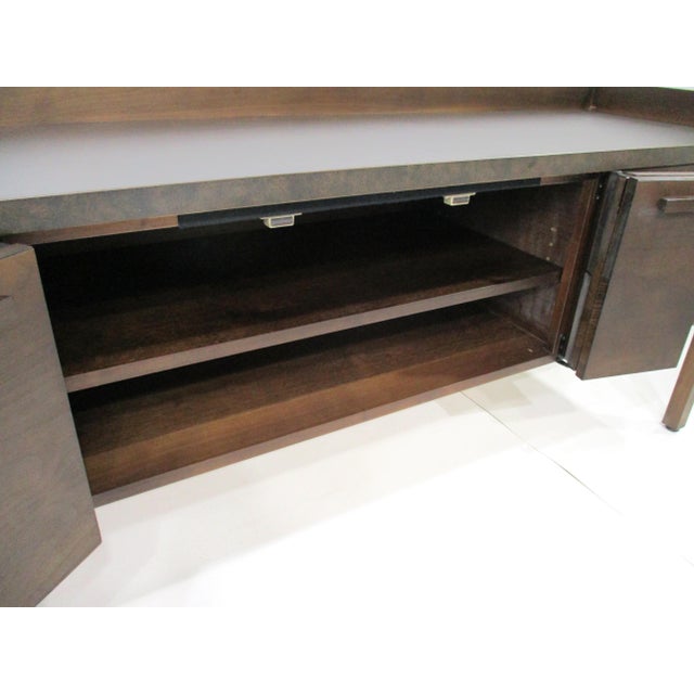 Mid Century Credenza Sideboard or Stereo Cabinet in the Style of Harvey Probber For Sale - Image 11 of 16