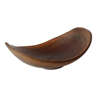 Pair "Andrew Pearce" Vermont Live Edge Bowl's/Cherry Wood/Wabi-Sabi For Sale