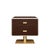 Contemporary Phoenix Bedside Table by Porus Studio For Sale - Image 3 of 11