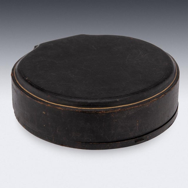 19th Century Victorian Solid Silver Salts & Spoons, London, 1870s, Set of 6 For Sale - Image 3 of 18