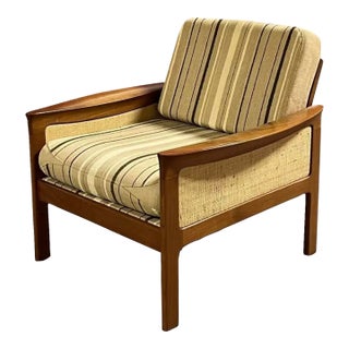 1960s Mid Century Teak Danish Komfort Lounge Chair For Sale