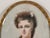 Victorian Miniature Portrait Painting of Young Maiden for your consideration. The framed portrait measures approx. 3 3/8...