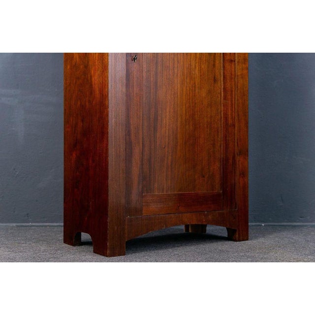 Art Nouveau Pine Cupboard For Sale - Image 6 of 18