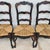 French Country Ladderback Rush Seat Dining Chairs Set of 4 For Sale - Image 12 of 18