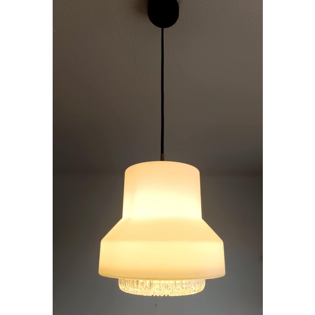 Vintage Space Age Globe Pendant Light, 1970 For Sale - Image 4 of 13