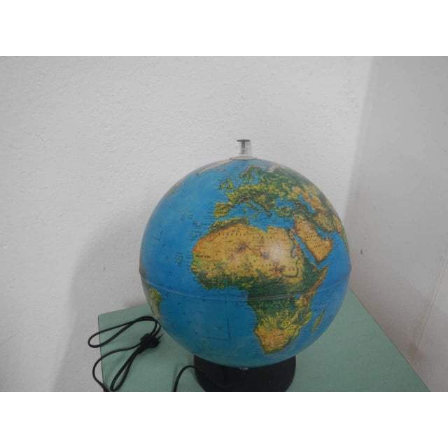 Plastic Plastic Luminous Globe, 1980s For Sale - Image 7 of 11