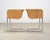 Wood Set of Nine Harvey Probber D43 Rattan Wicker Cantilever Chairs For Sale - Image 7 of 18