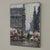 Antique Signed Oil Painting on Board 'Brussels Flower Market on the Grand Place' For Sale In Dallas - Image 6 of 17