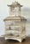 Mid 20th Century Vintage Distressed Chinoiserie Metal Birdcage For Sale - Image 5 of 12