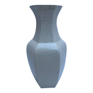 Chinese Crackle Finish Porcelain Vase