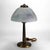Arts & Crafts Pittsburg School Reverse Painted Landscape Table Lamp C1920 For Sale - Image 6 of 14