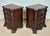 Brown Pair of Carved Wood Bedside Cabinets, 1930s For Sale - Image 8 of 18