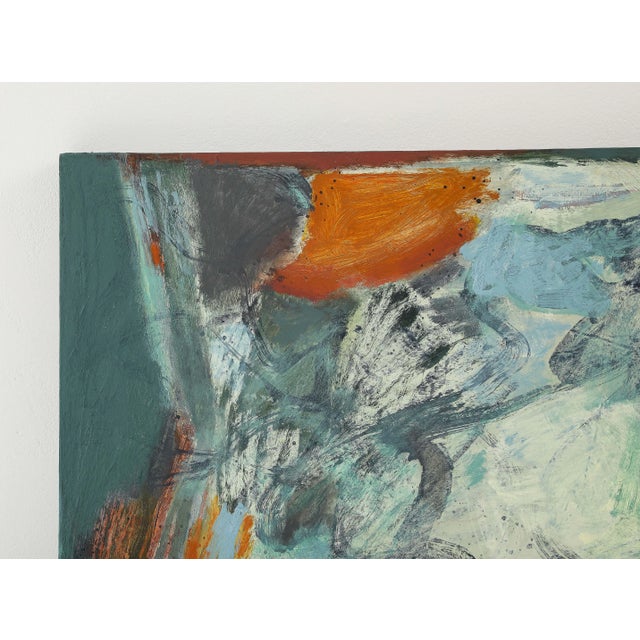 Vacillation | Original Oil on Panel by S. Massaux For Sale - Image 4 of 13