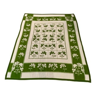 Rare VTG Hanil Woollytech S. Korean Top Quality Wool Blend Military Blanket For Sale