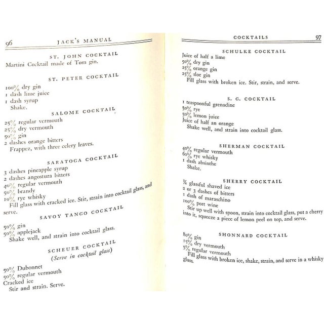 Paper "Jack's Manual on the Vintage & Production, Care & Handling of Wines, Liquors, Etc." 1933 Grohusko, J. A. For Sale - Image 7 of 10