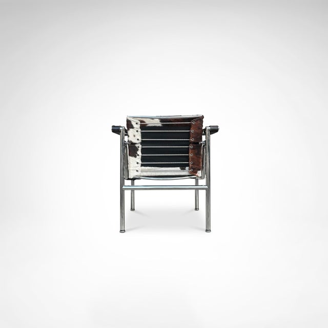 LC1 Armchair in Ponyskin by Le Corbusier for Cassina, 1980s For Sale - Image 10 of 11