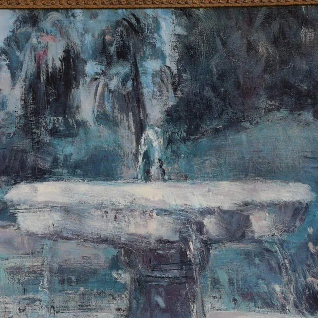 Framed Jose Luis Castrillo Print "Fuente De Los Poetas" For Sale - Image 4 of 11