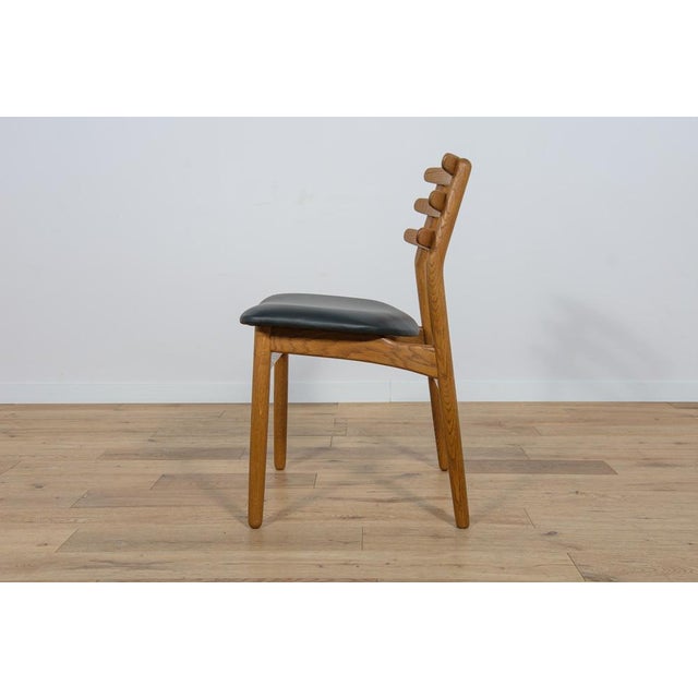 Mid-Century Oak Dining Chairs by Poul Volther for FDB Mobler, Denmark, 1960s, Set of 6 For Sale - Image 10 of 18