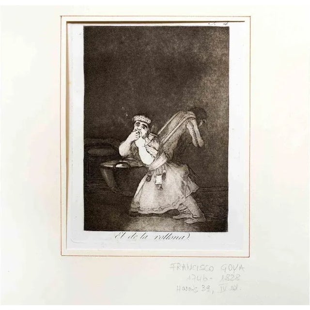 El de la Rollona is a modern artwork realized by Francisco Goya and published as fourth edition in 1878 by the Calcografia...