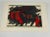 1970s Vintage 1977 Mask Wood Block Print Japanese Kunihiro Amano Signed Numbered Framed For Sale - Image 5 of 14