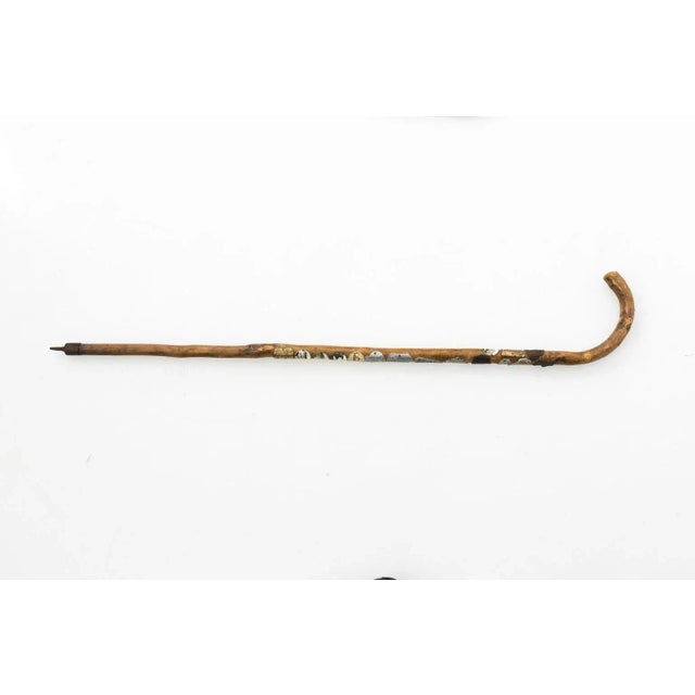 Wood Vintage German Walking Sticks For Sale - Image 7 of 13