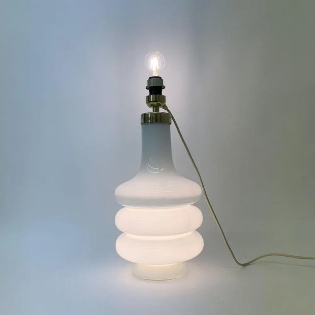 Dimensions: 50-57cm H, 26cm Diameter Condition: Good The lights can be switched on separately . Origin: Germany Period:...