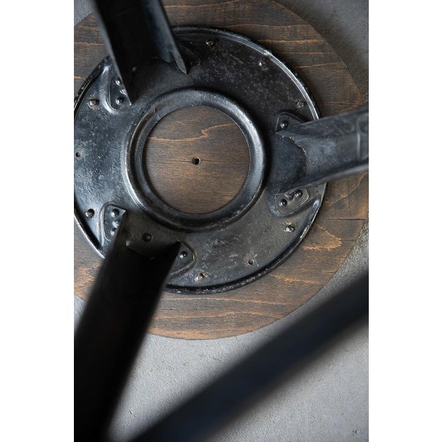 Wood Vintage High Stool from Rowac, 1930s For Sale - Image 7 of 11