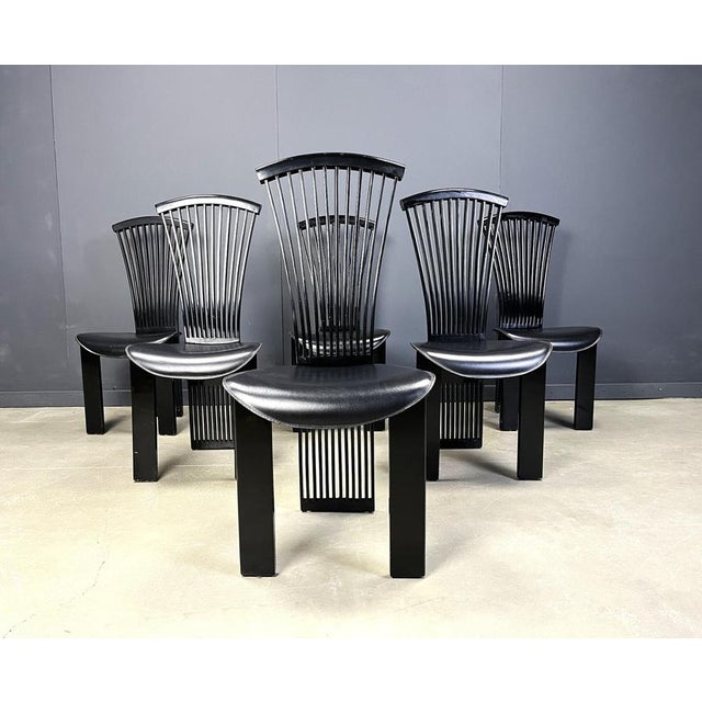 Vintage Dining Chairs by Pietro Costantini, 1980s, Set of 6 For Sale - Image 3 of 16