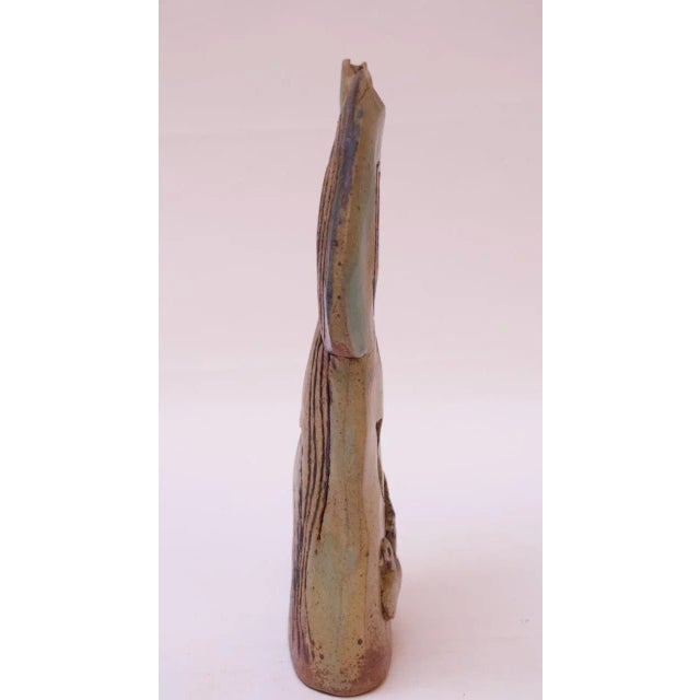 Mid-Century Modern 1974 Studio Stoneware "Birds" Sculpture Signed Pollack For Sale - Image 3 of 13