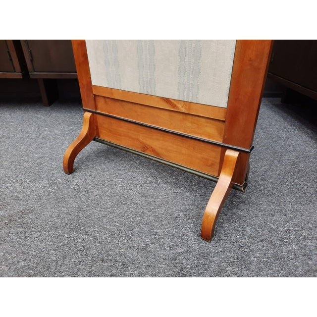 Antique Biedermeier Fire Screen, 1900s For Sale - Image 11 of 17