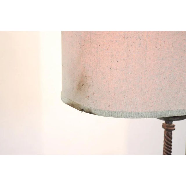 Antique Candelabra in Forged Iron, 1650s For Sale - Image 3 of 13