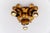 Vintage Gilded Florentine Flush Mount by Hans Kögl, Germany, 1960s For Sale - Image 9 of 9