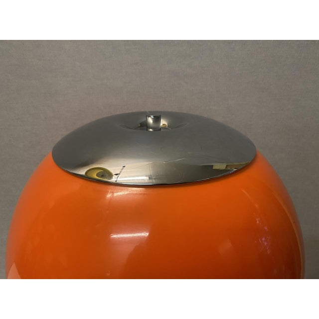 Space Age Mushroom Orange Table Lamp from Cosack, 1960s] For Sale - Image 11 of 18