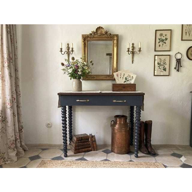 Vintage French Console Table, 1940 For Sale - Image 11 of 12