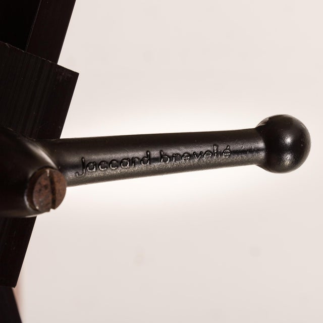 Black French Desk Lamp in the style of Jean Prouvé, 1970s For Sale - Image 8 of 17