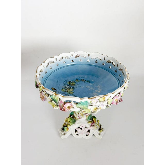 15th Century & Earlier 19th Century Porcelain Fruit Bowl, Germany For Sale - Image 5 of 15