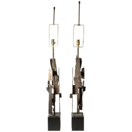 Example of Brutalist Table Lamps