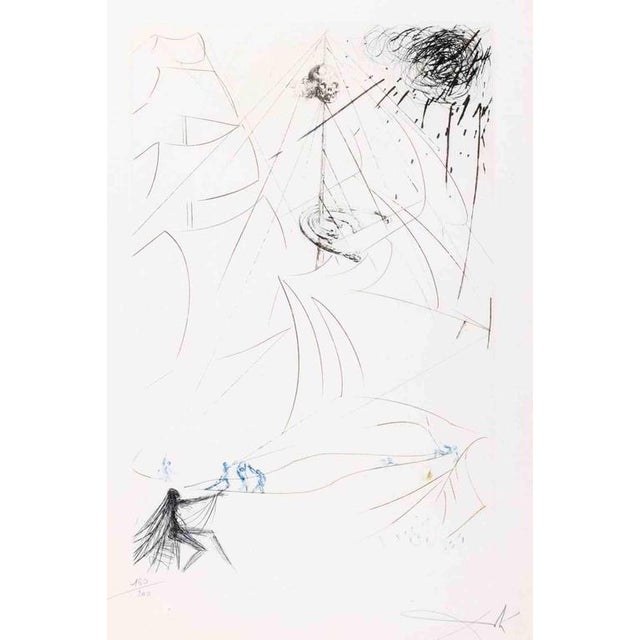 Salvador Dalí­, Ghost Ship Edition 160/200, 1969, Etching For Sale - Image 3 of 3