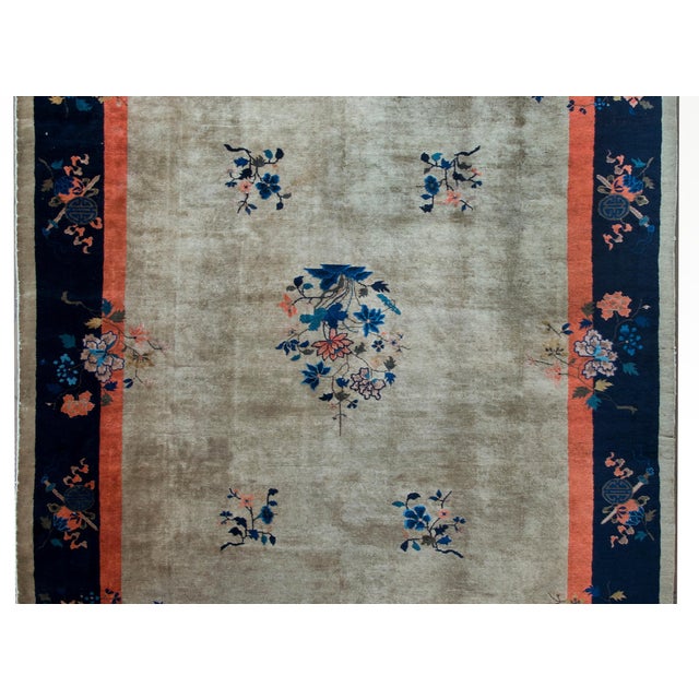 Early 20th Century Chinese Feti Rug For Sale In Chicago - Image 6 of 14