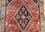Vintage Persian Qashqai Gabbeh Runner Rug, Hand-Knotted Wool, Geometric Medallions Pattern, 2x7, Red & Navy For Sale - Image 11 of 14