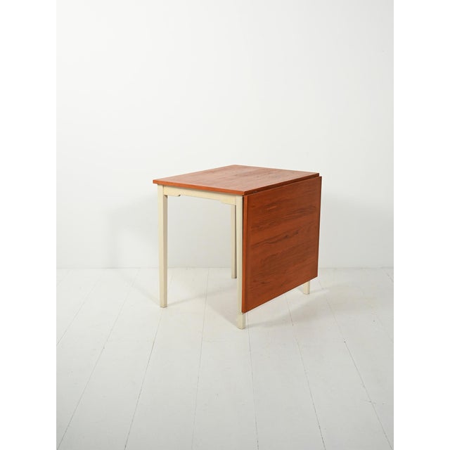 1960s Scandinavian Folding Table, 1960s For Sale - Image 5 of 11