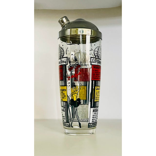 Vintage Parisienne Cocktail Shaker For Sale - Image 12 of 12