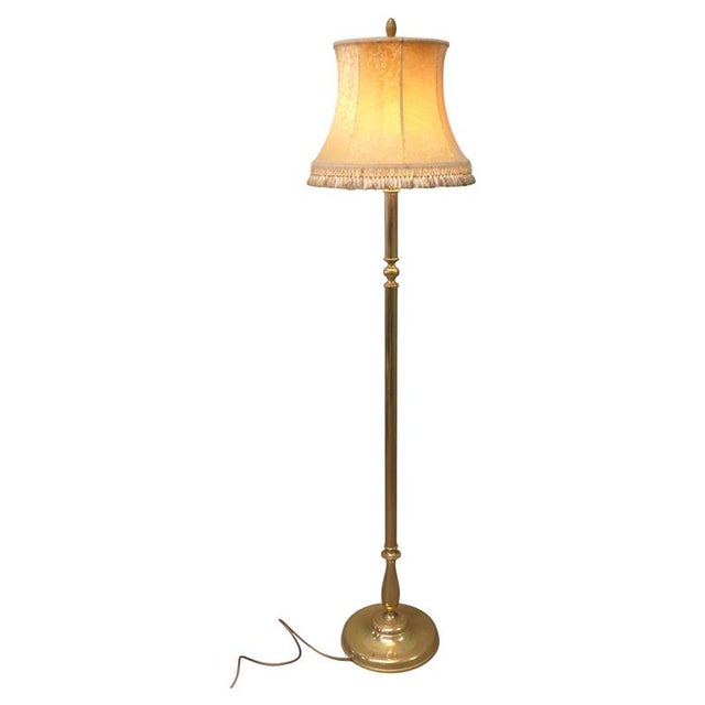 Gold Antique French Boudoir Reading Lamp, 1900 For Sale - Image 8 of 8