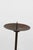 Sculptural floor candleholder set in dark brown with curled feet. Set of 3. Candles not included. Material Iron Condition...