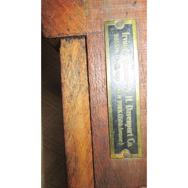 Early 1900s Set of 8 Queen Anne Walnut Chairs by Irving and Casson For Sale - Image 11 of 12