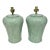 Mid 20th Century Palm Beach Regency Celadon Lamps - A Pair For Sale