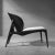 Contemporary Ash & Leather Lounge Chair by Ben Wu For Sale - Image 3 of 8